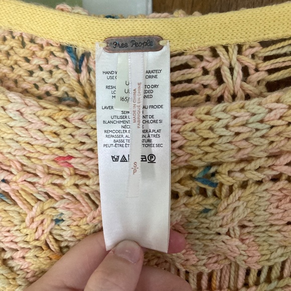 Free People Boho style sweater - Picture 2 of 3
